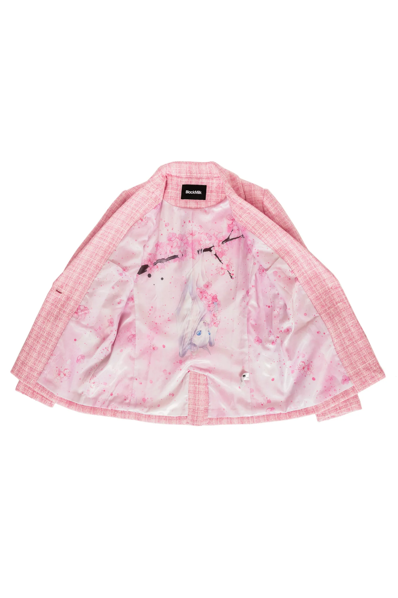 Bat Sakura Tweed Blazer - Image 3
