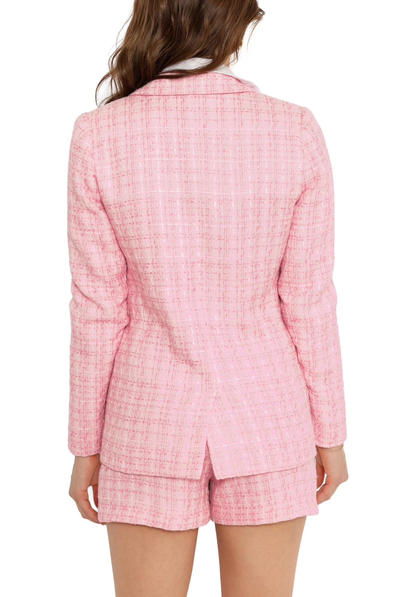 Bat Sakura Tweed Blazer - Image 4