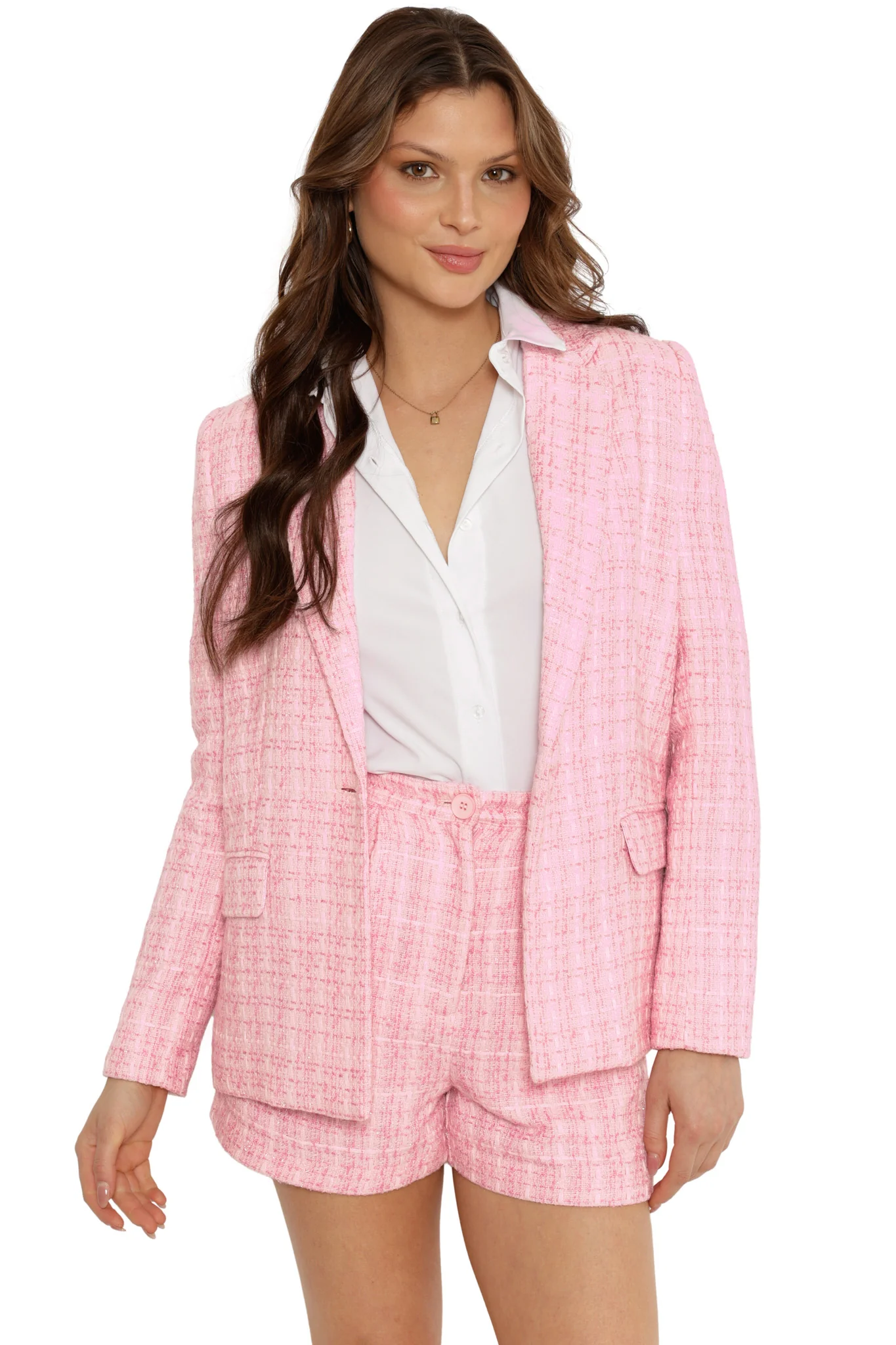 Bat Sakura Tweed Blazer - Image 5