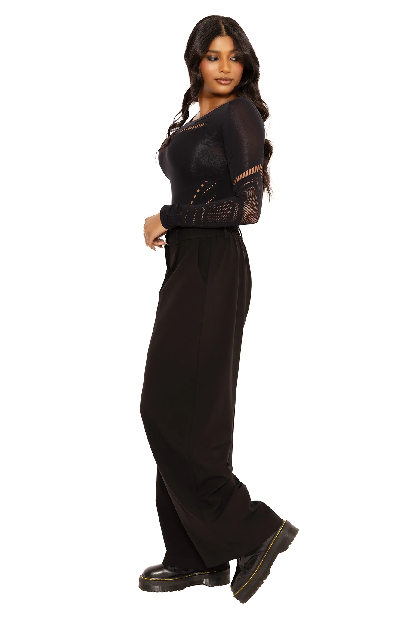Black Silhouettes Pants - Image 2
