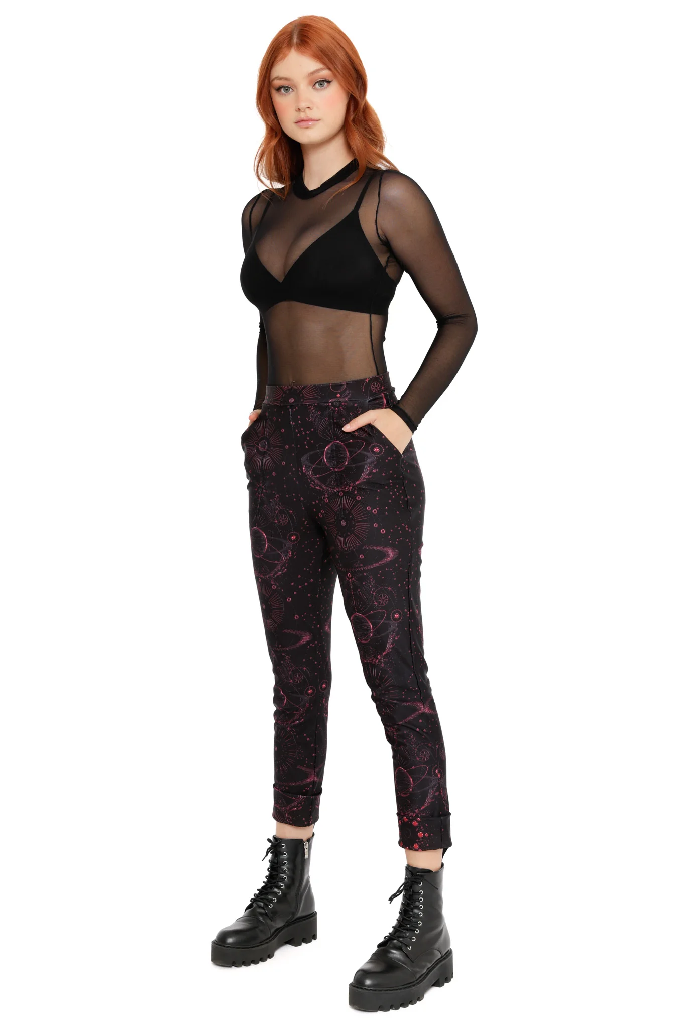 Blood Moon Cuffed Pants - Image 2