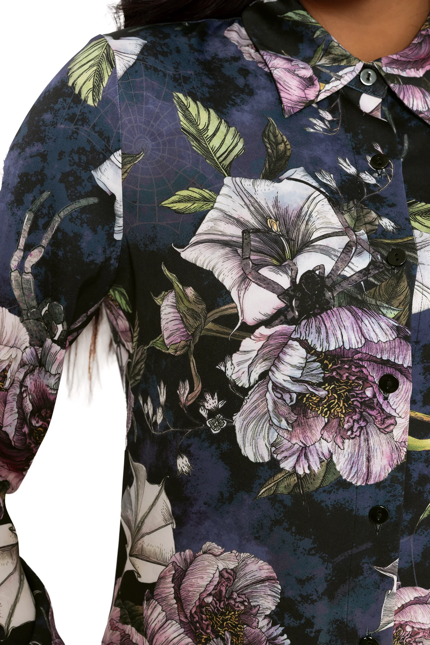 Blooming Watch Long Sleeve Button Through Shirt - Image 9