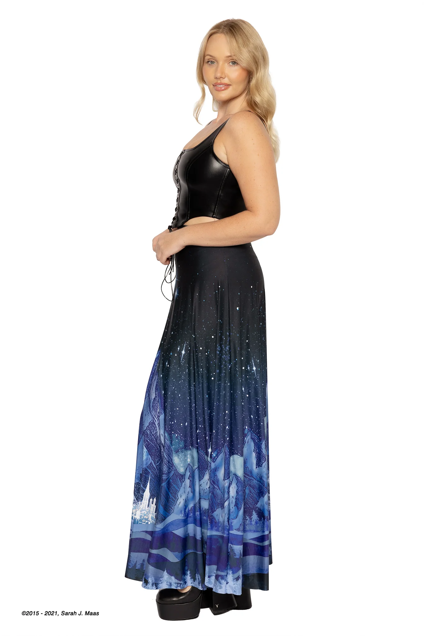 City of Starlight Maxi Skirt - Image 4