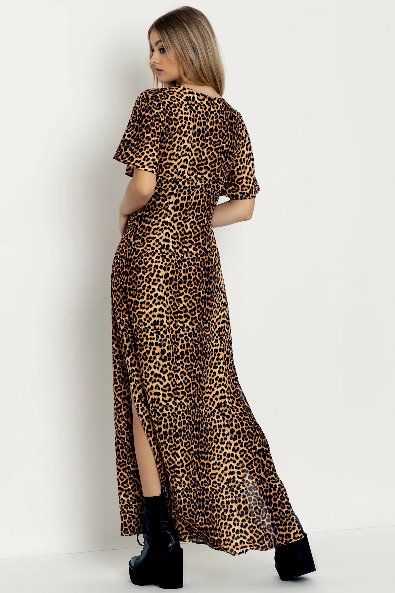Claws Out Short Sleeve Maxi Dress - Image 2