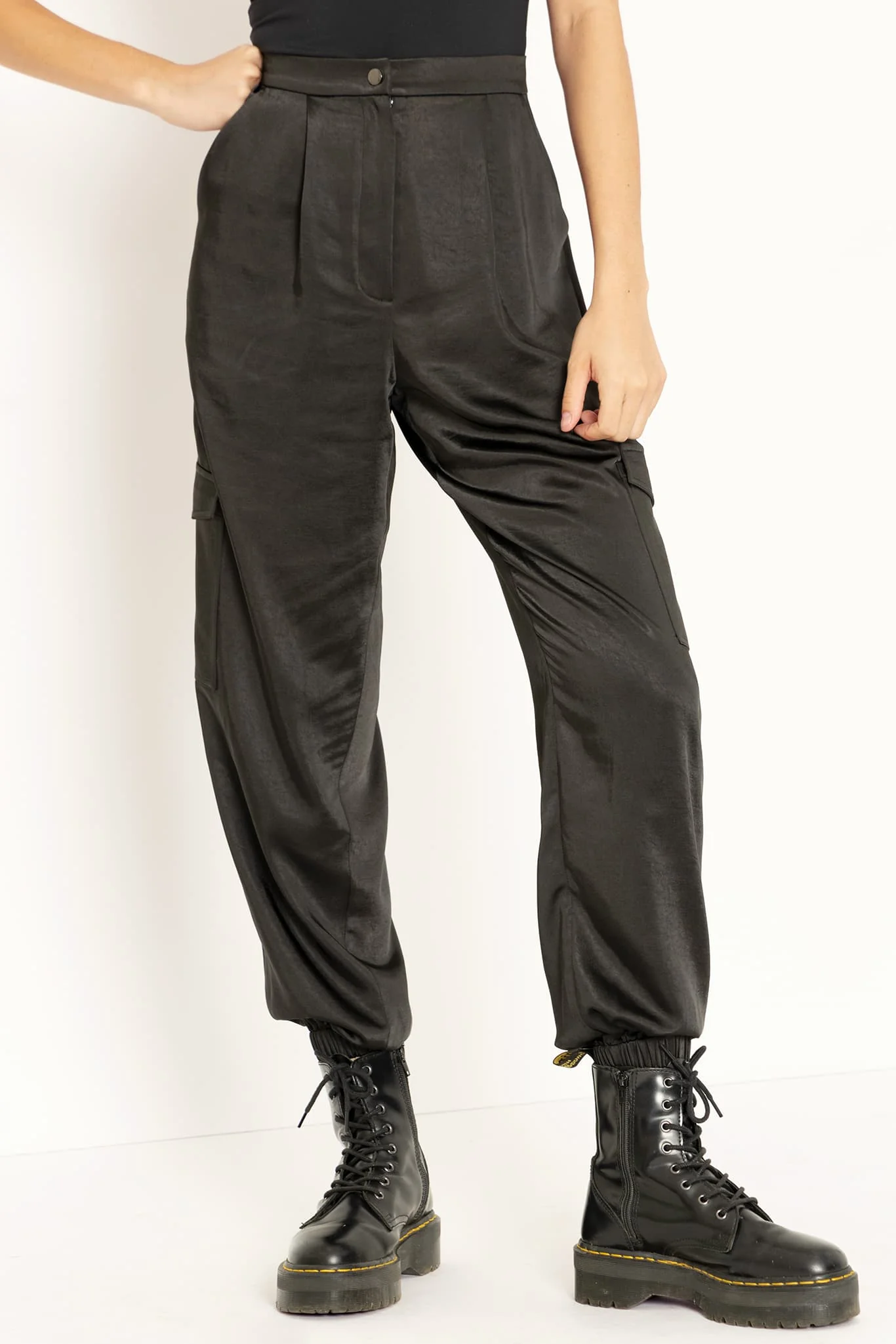 Cyber space Black Joggers - Image 2