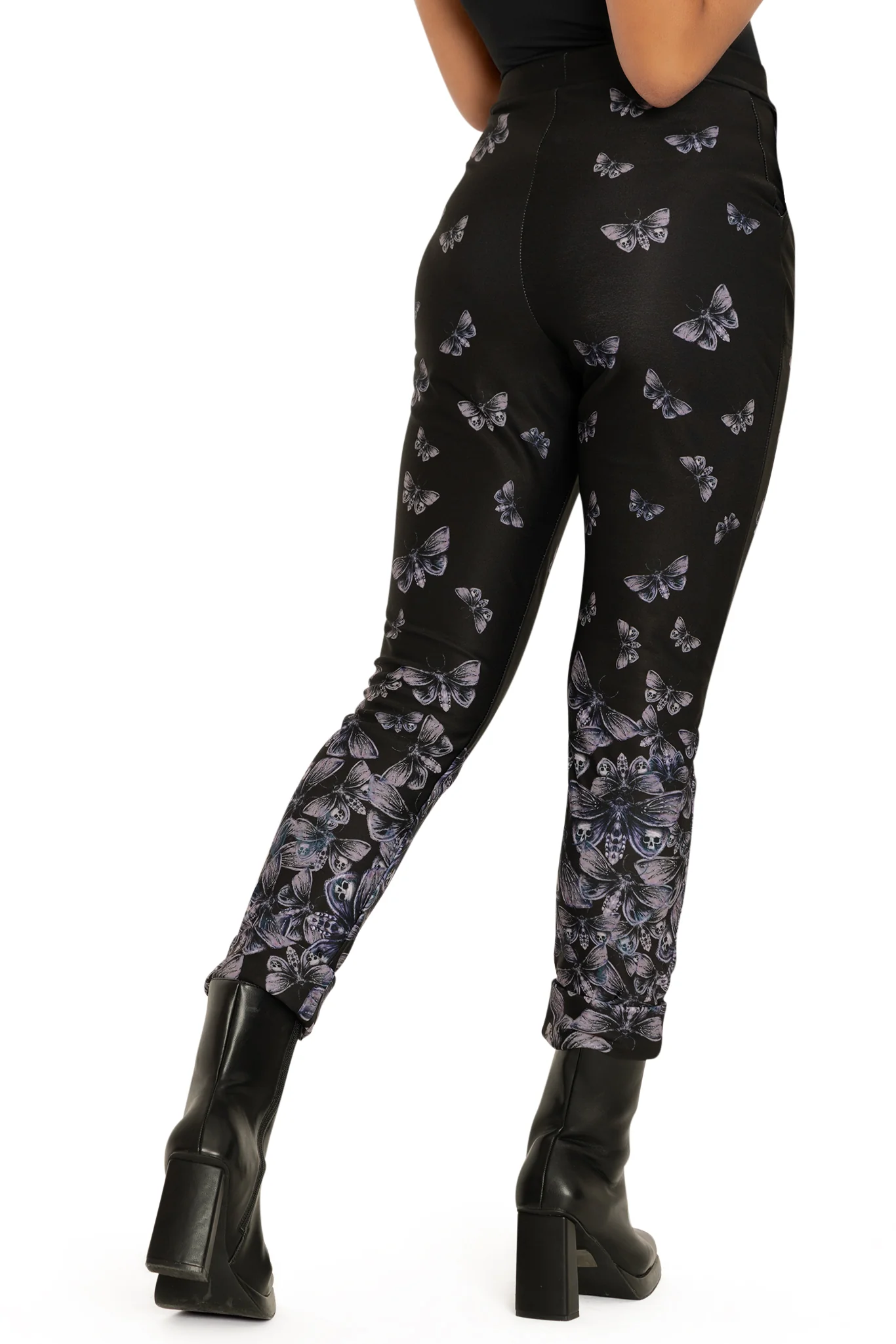 Death's Head Hawkmoth Cuffed Pants - Image 2