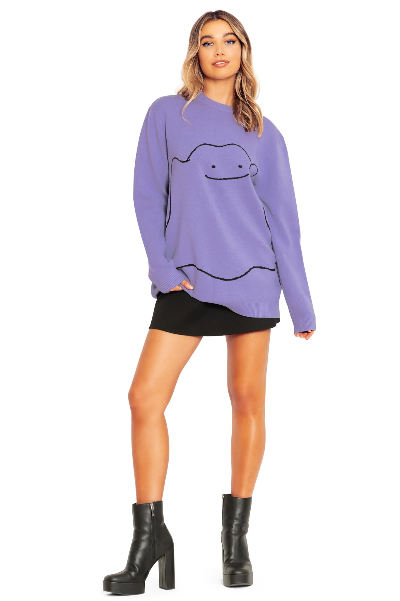 Ditto Oversized Knit Sweater - Image 2