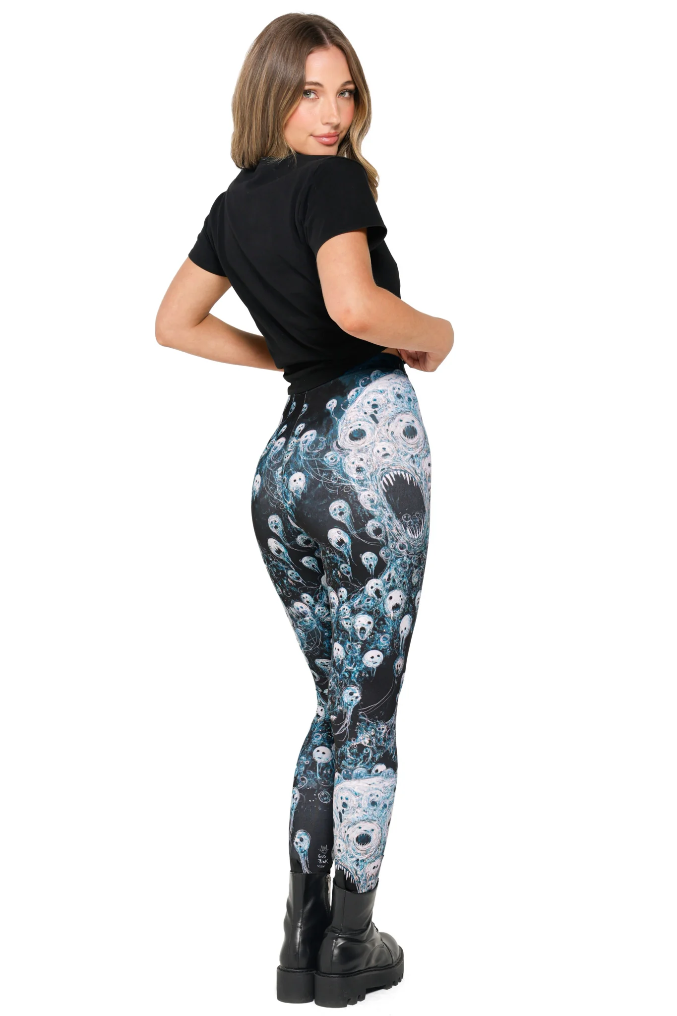 Energy Bubbles High Waisted Leggings - Image 2