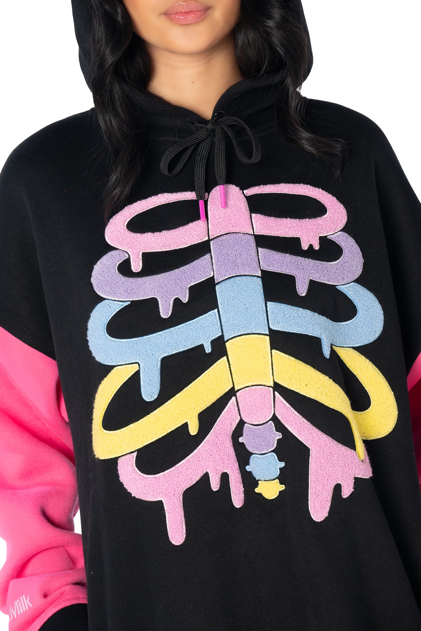 Fluffy Rib Cage Comfy Hoodie - Image 6