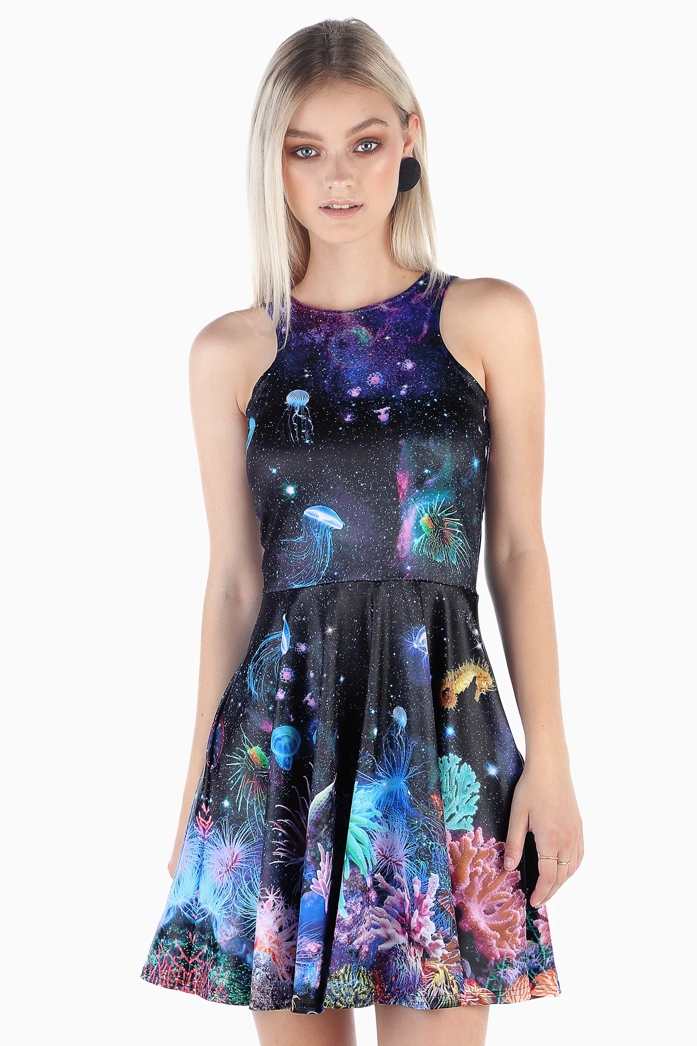 Friends Not Anemones Reversible Skater Dress - Image 5