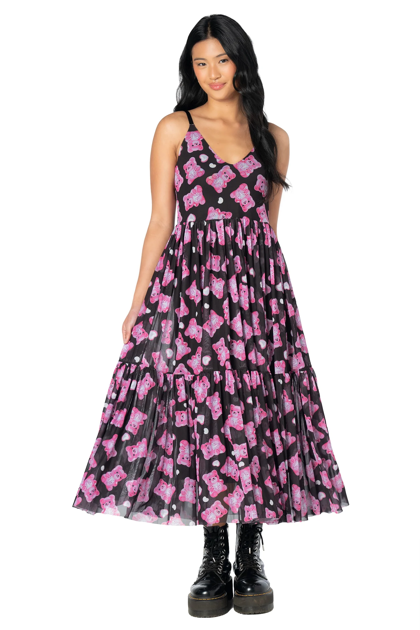 Gummie Guts Sheer Midaxi Dress - Image 2