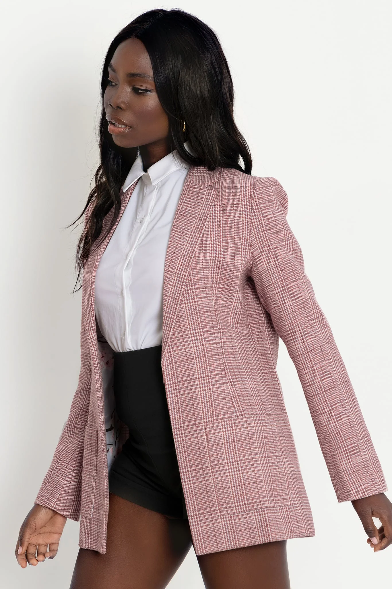 Headmaster Plaid Pink Blazer 2.0 - Image 3