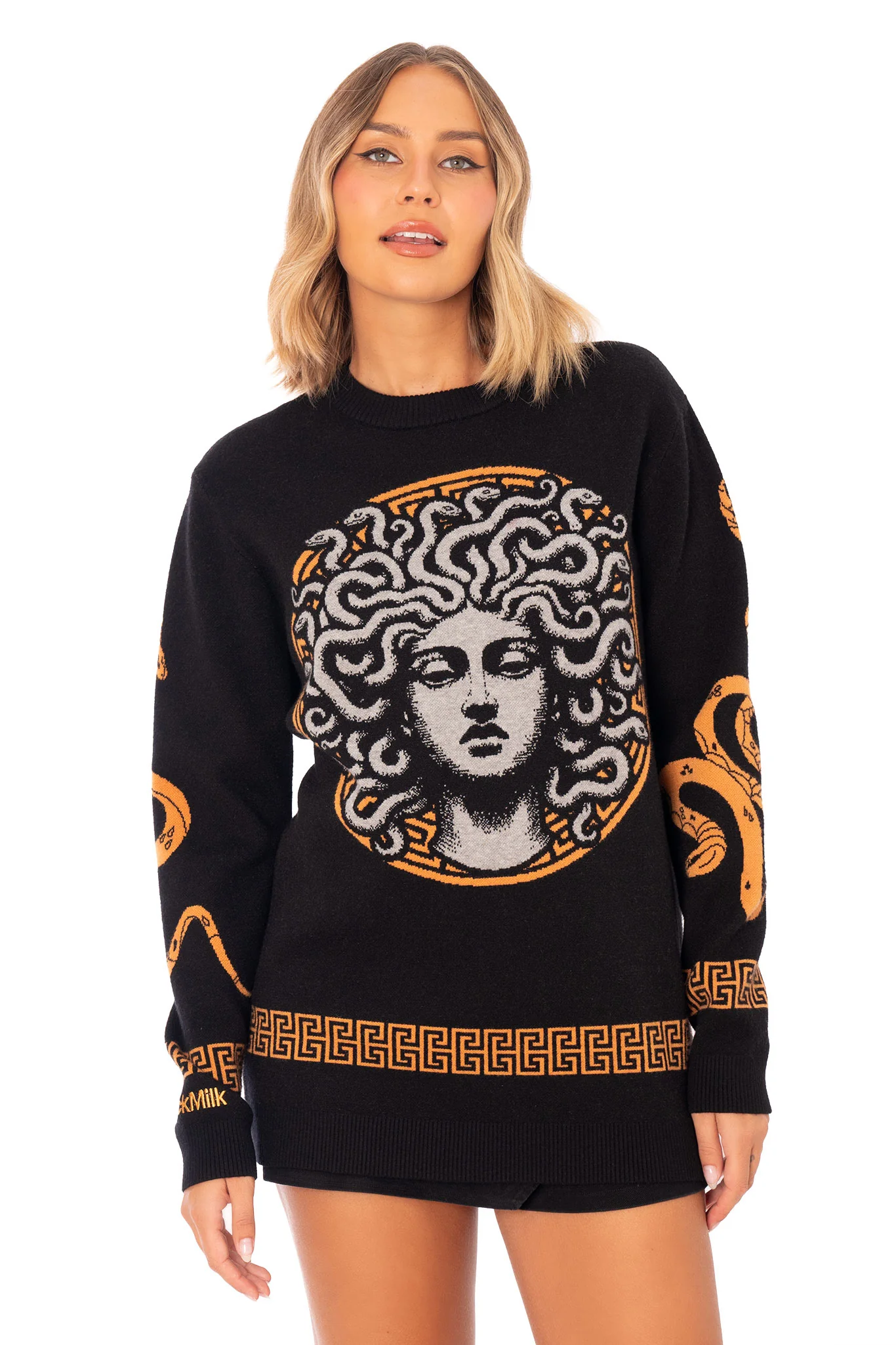 Medusa Crew Knit Sweater - Image 4
