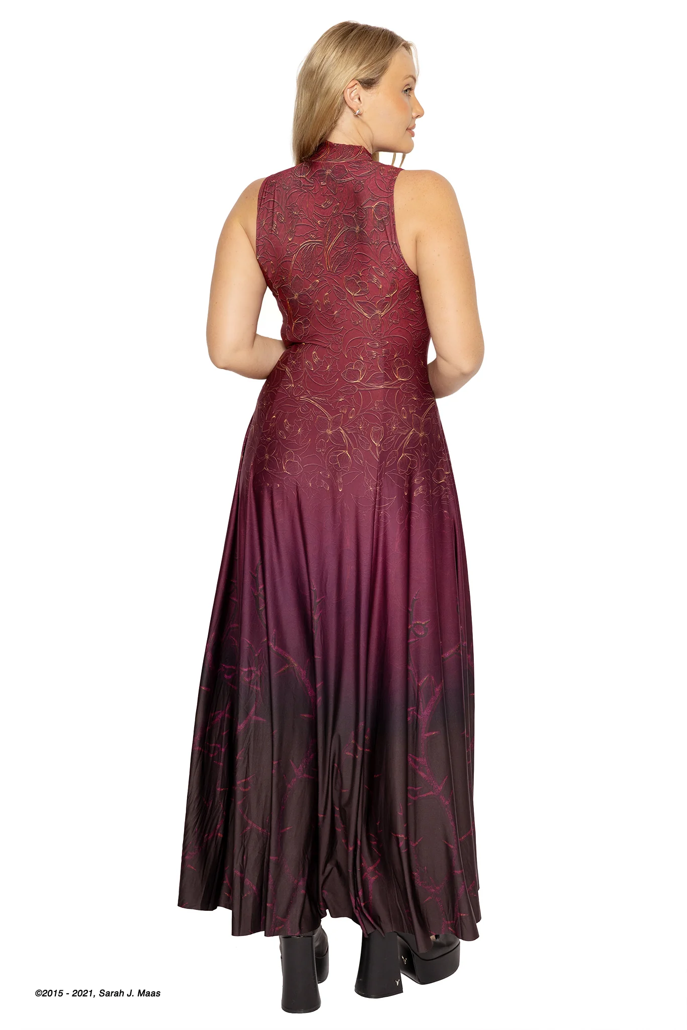 Mor Overcomes Split Maxi Dress - Image 2