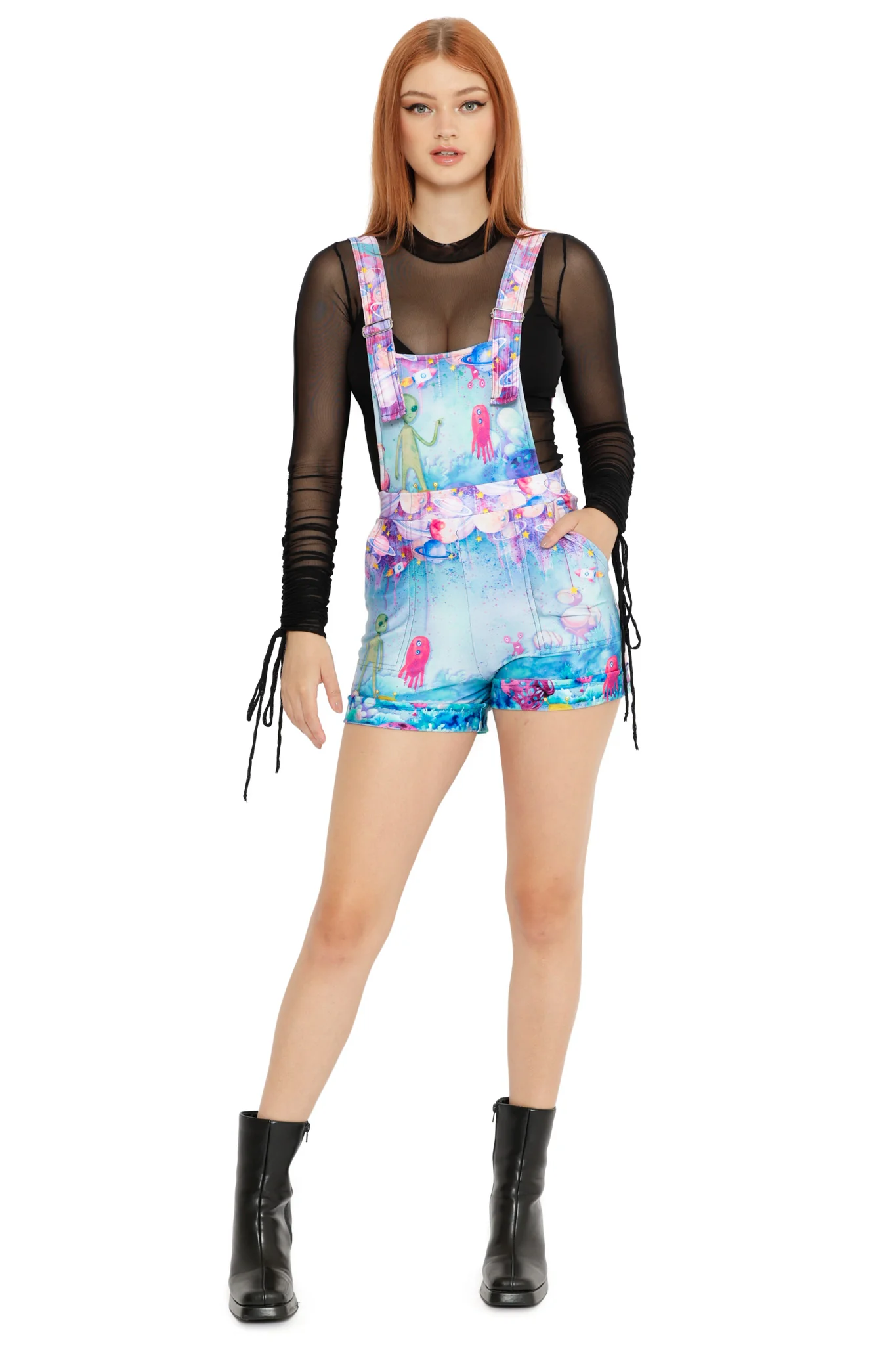 No Probe-lems Short Overalls