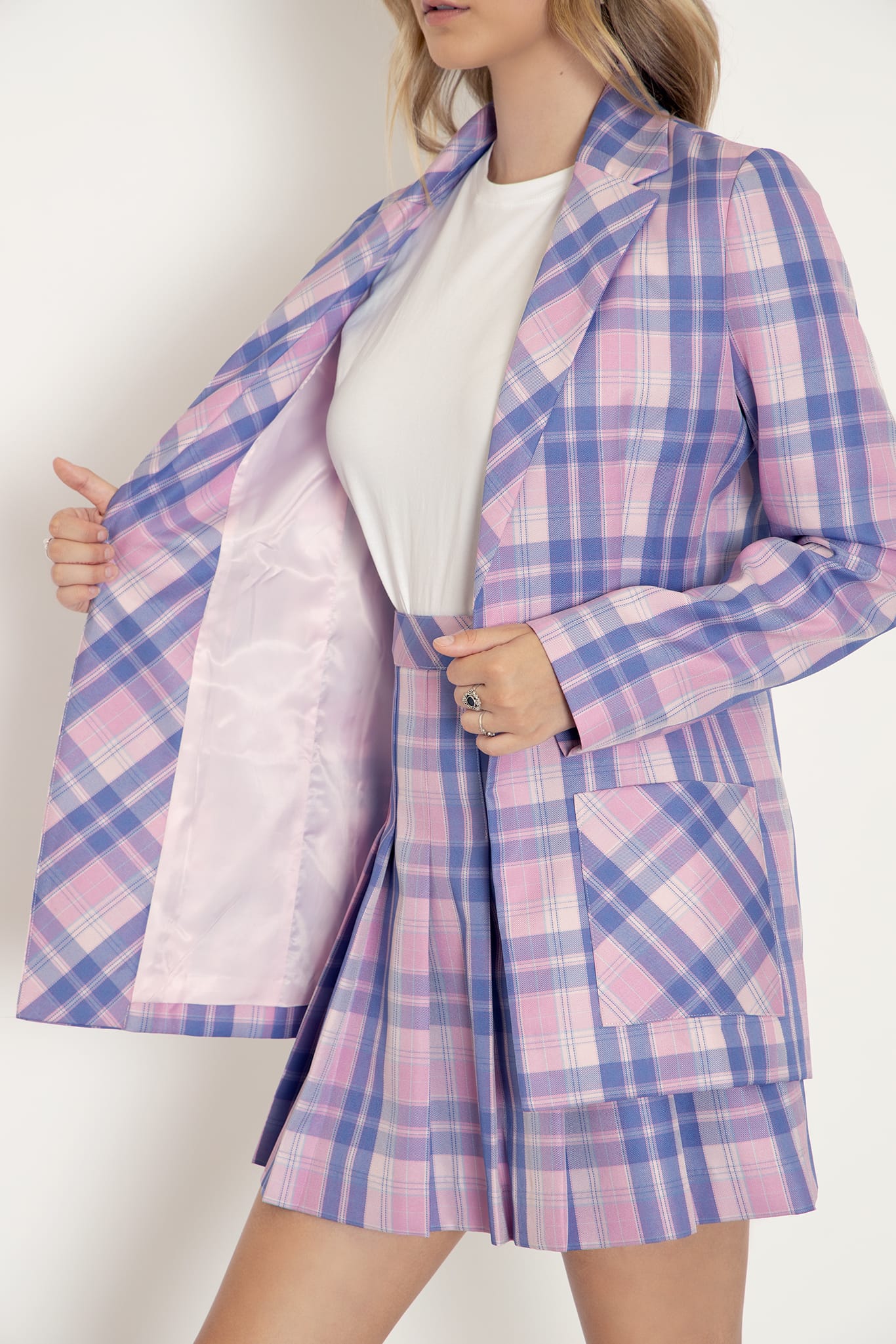 Plaid Doll Blazer - Image 6