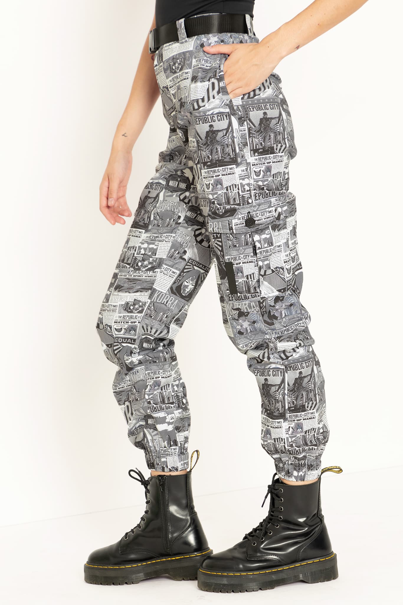 Republic City News Cargo Pants - Image 3
