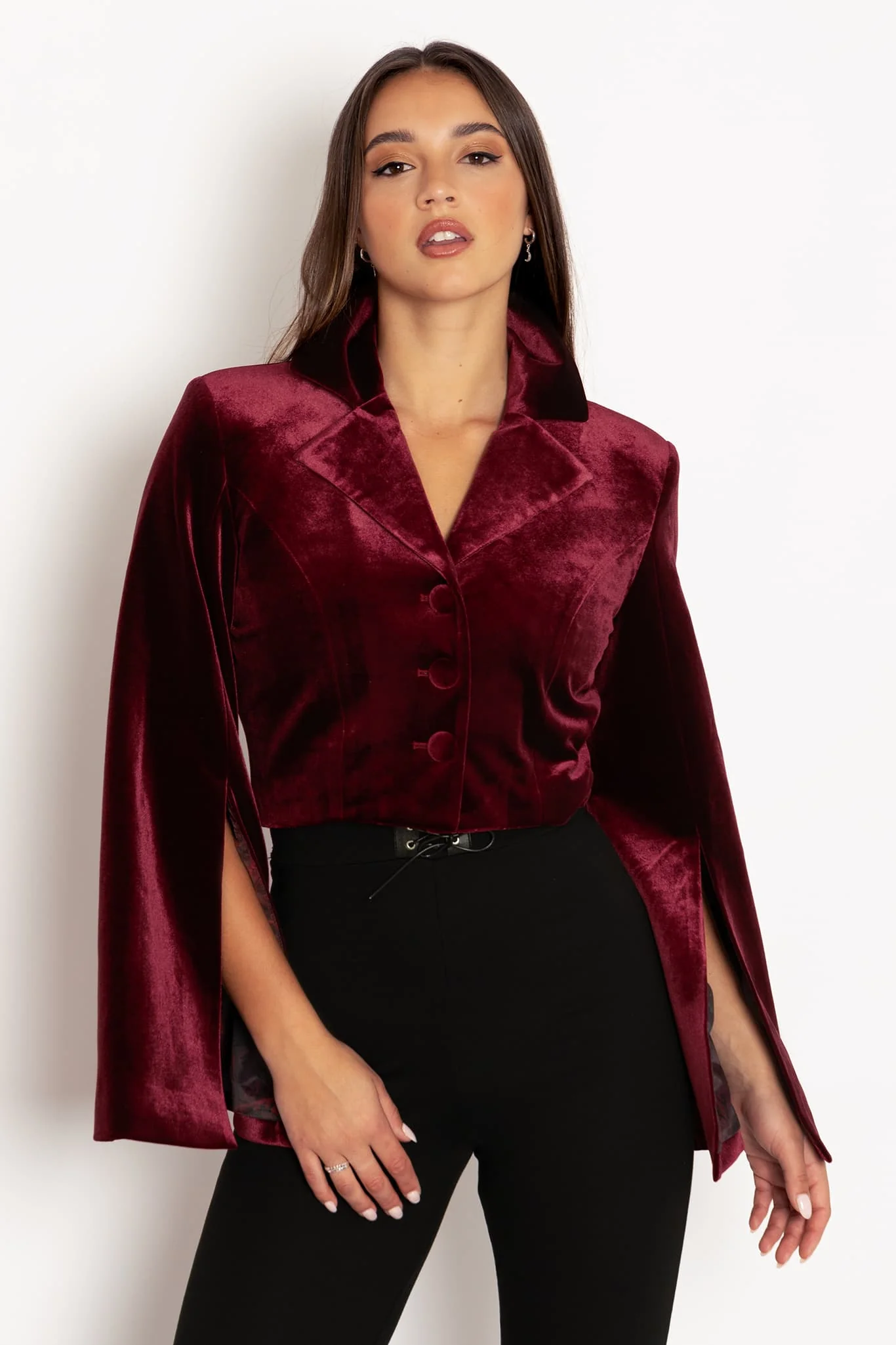 Some Velvet Morning Crop Jacket - Image 5