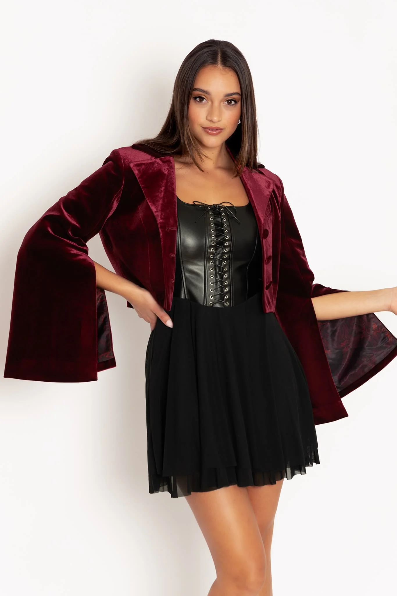 Some Velvet Morning Crop Jacket - Image 6