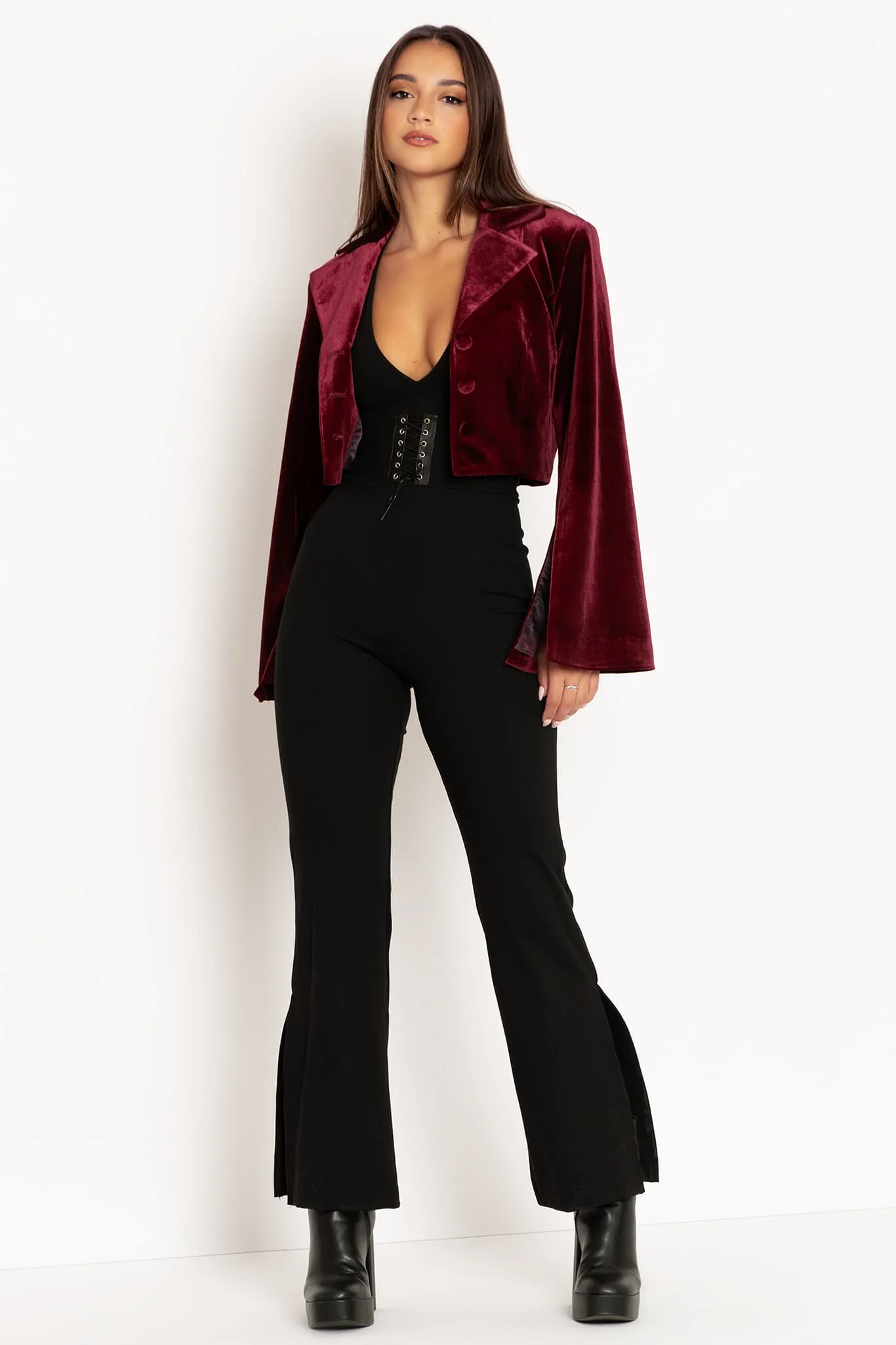 Some Velvet Morning Crop Jacket - Image 7