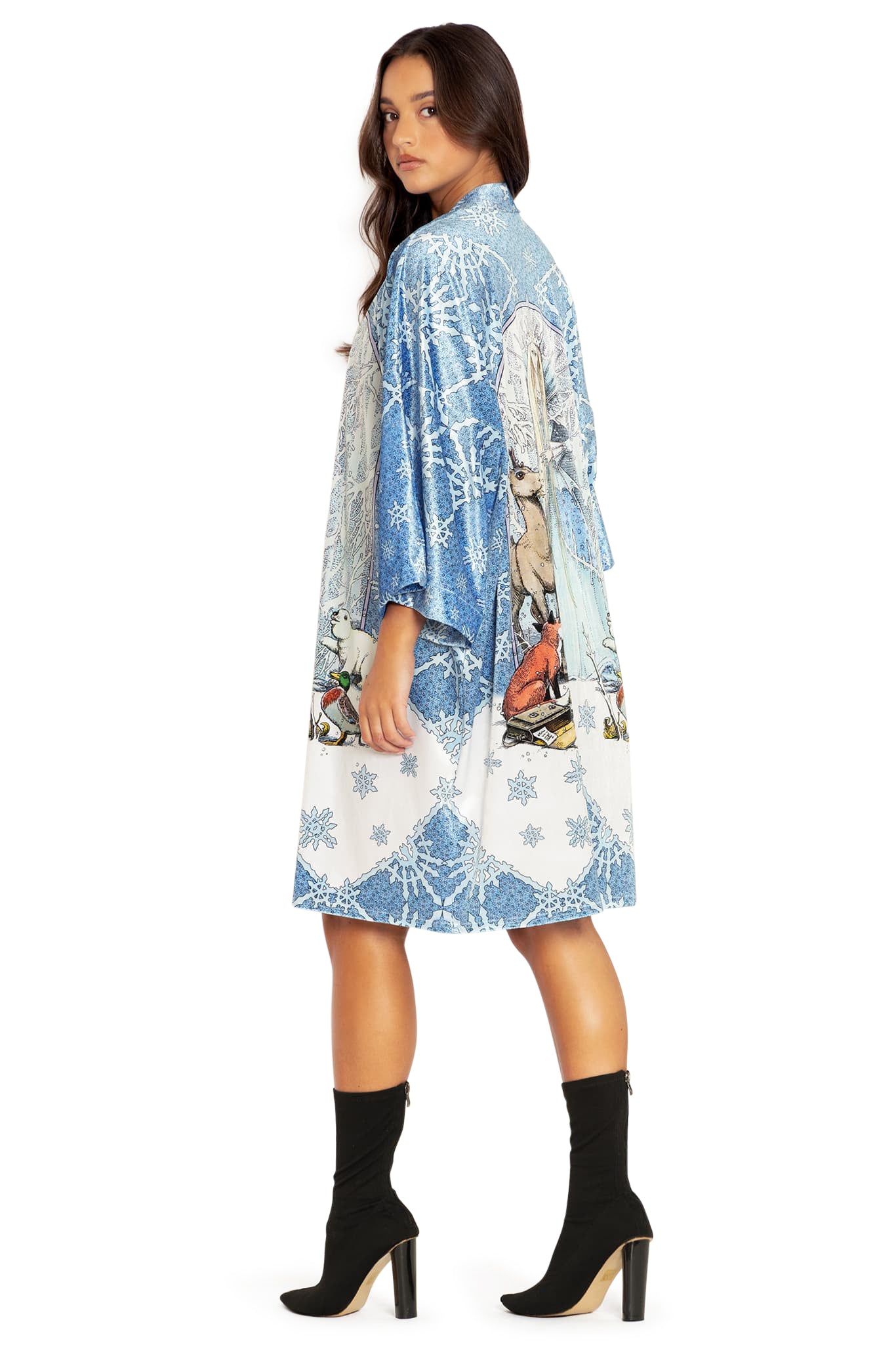 The Snow Queen Velvet Robe - Image 7