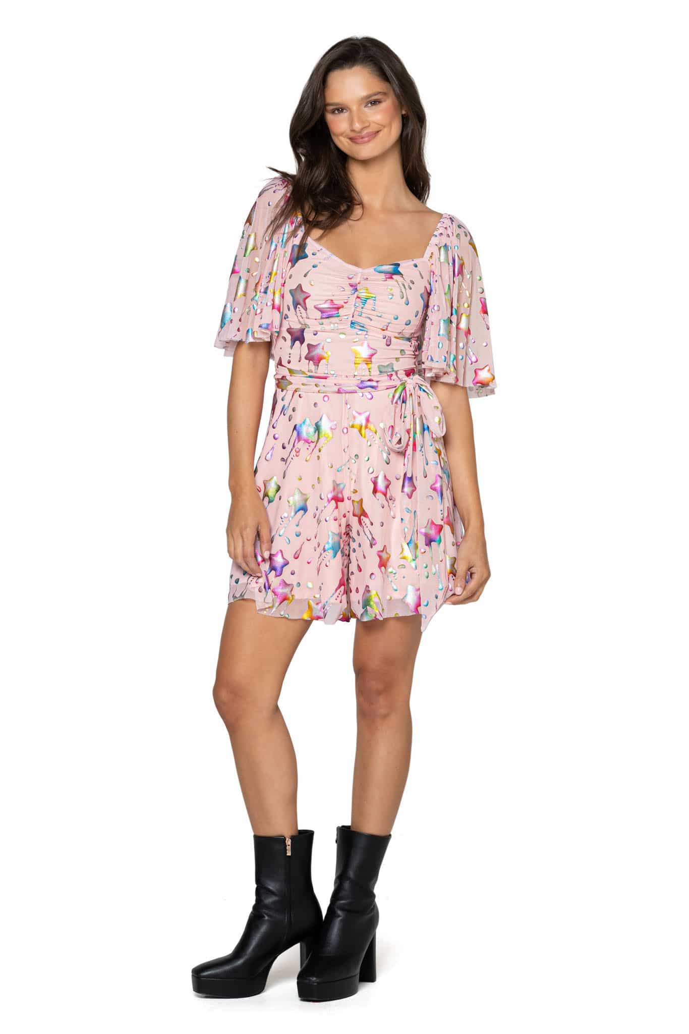 You're a Star Flutter Sleeve Playsuit - Image 2